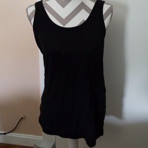 Solid Black Tank Top
